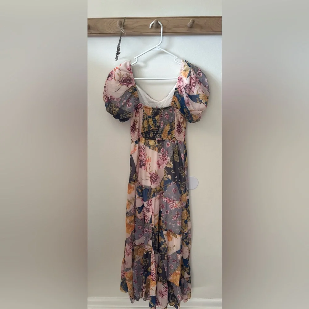 Amazon Floral Patchwork Dress - Multicolor - Picture 2 of 2